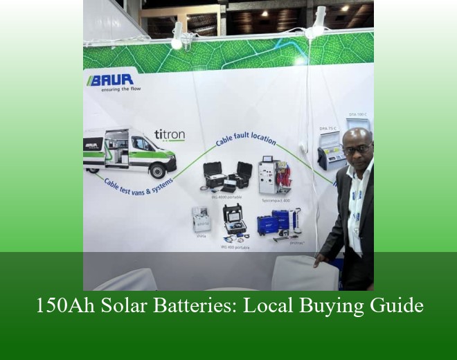 150Ah Solar Batteries: Local Buying Guide